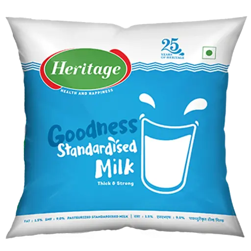 Heritage standardised milk 500ml