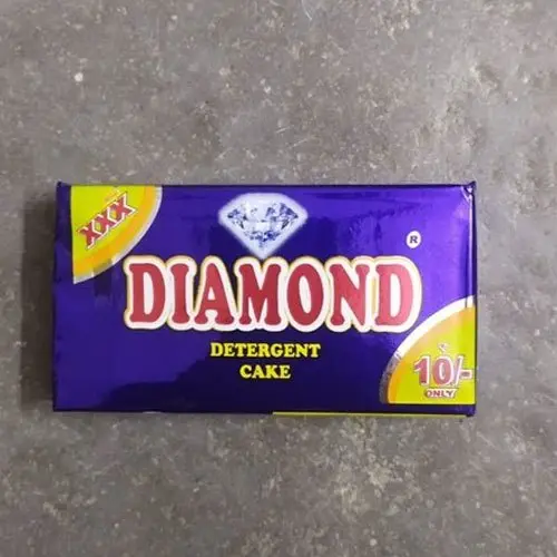 Diamond detergent cake